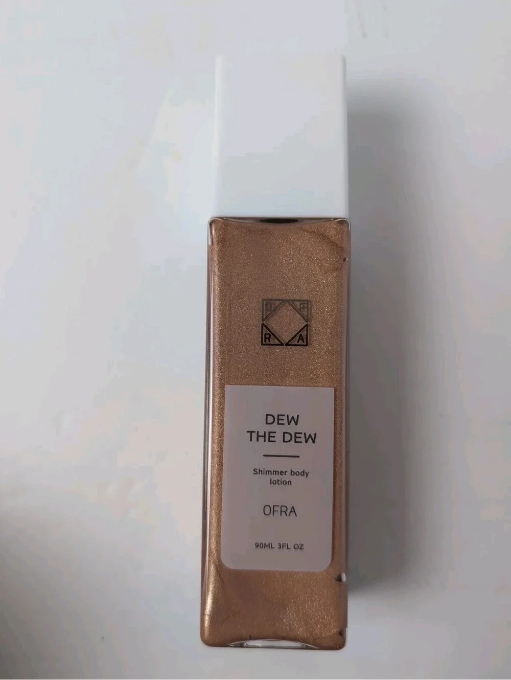 OFRA Dew the Dew Shimmer Body Lotion 3 Oz Rose Quartz Color